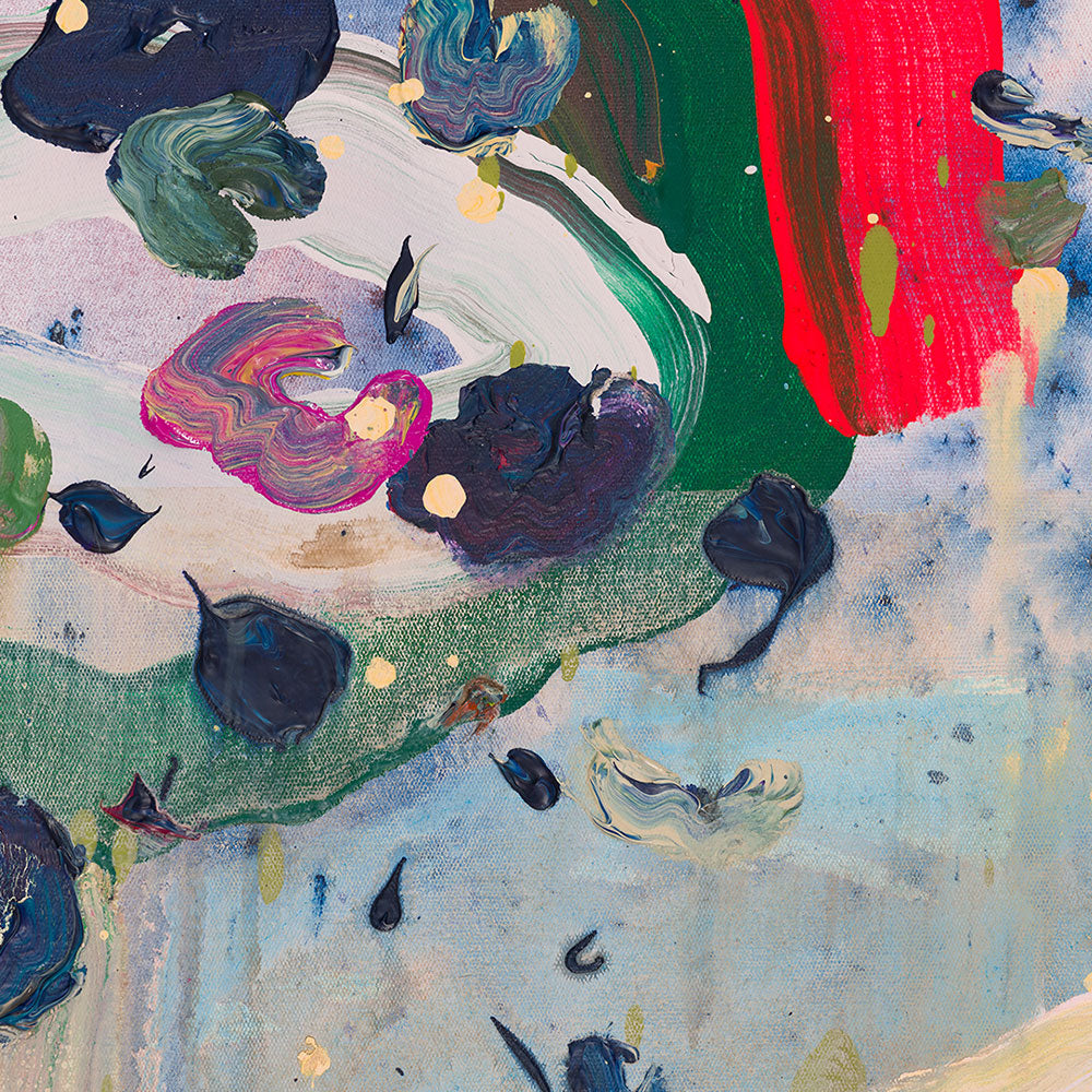 "By Oneself" - 70x90cm Acrylic Painting