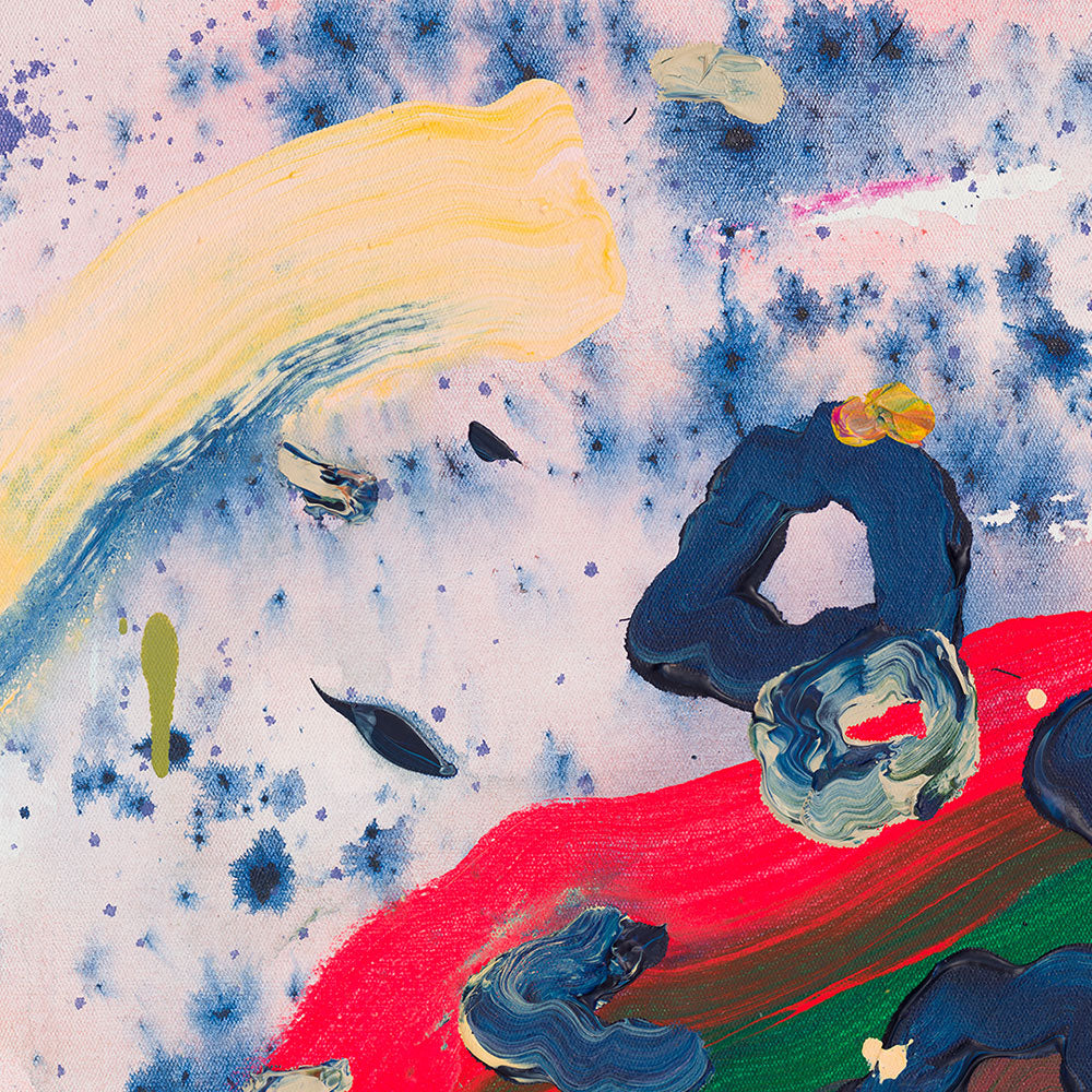 "By Oneself" - 70x90cm Acrylic Painting