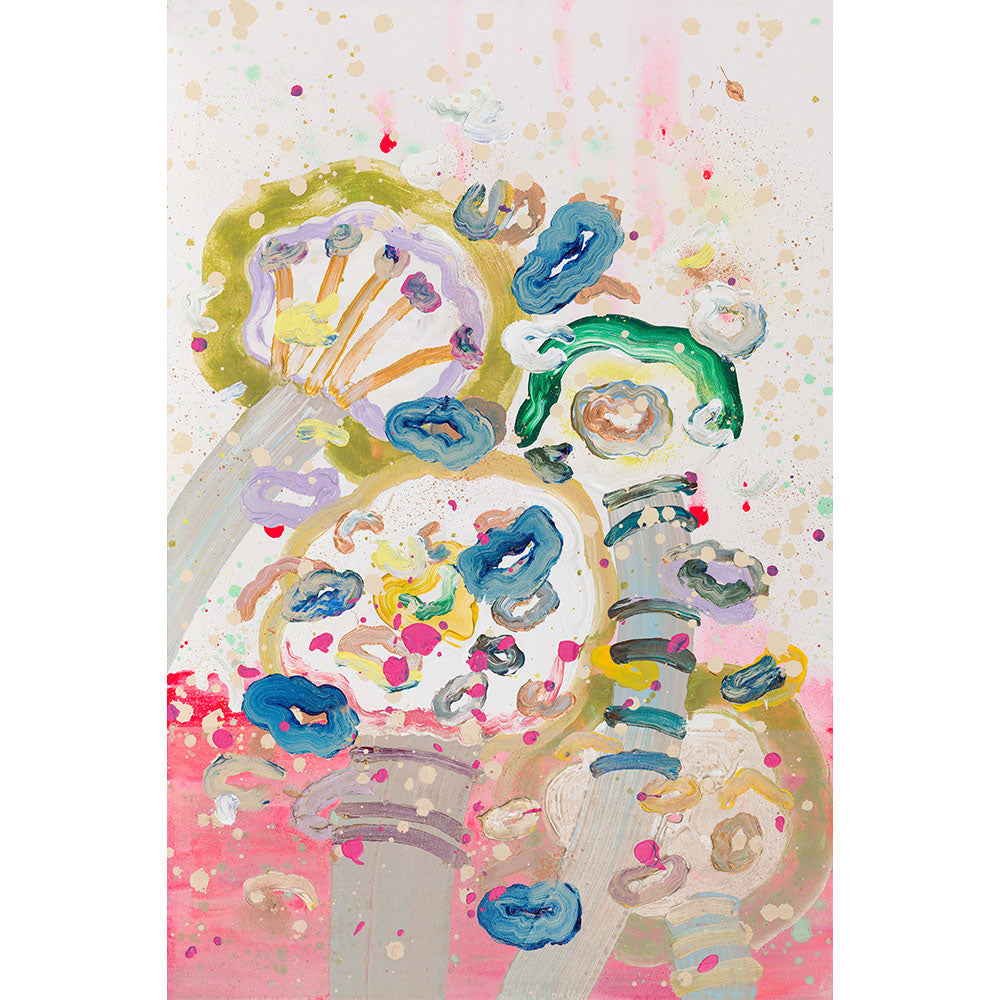 "Detained In Light" no3 - 60x90cm Acrylic Painting