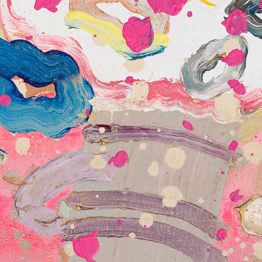 "Detained In Light" no3 - 60x90cm Acrylic Painting