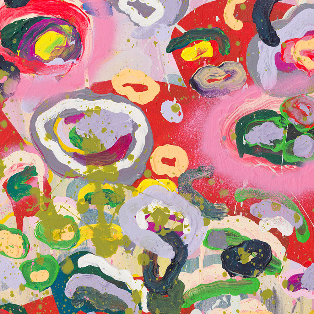 "Rise" - 102x200cm Acrylic Painting