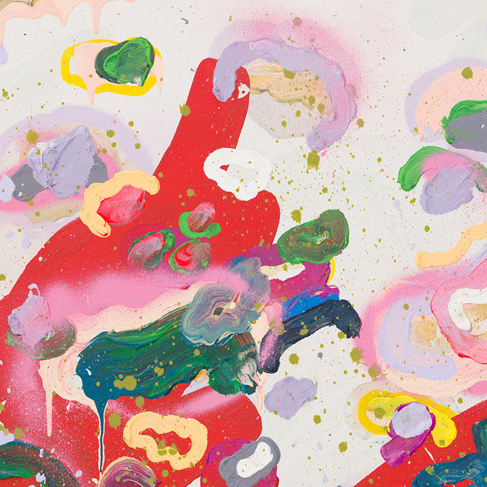 "Rise" - 102x200cm Acrylic Painting