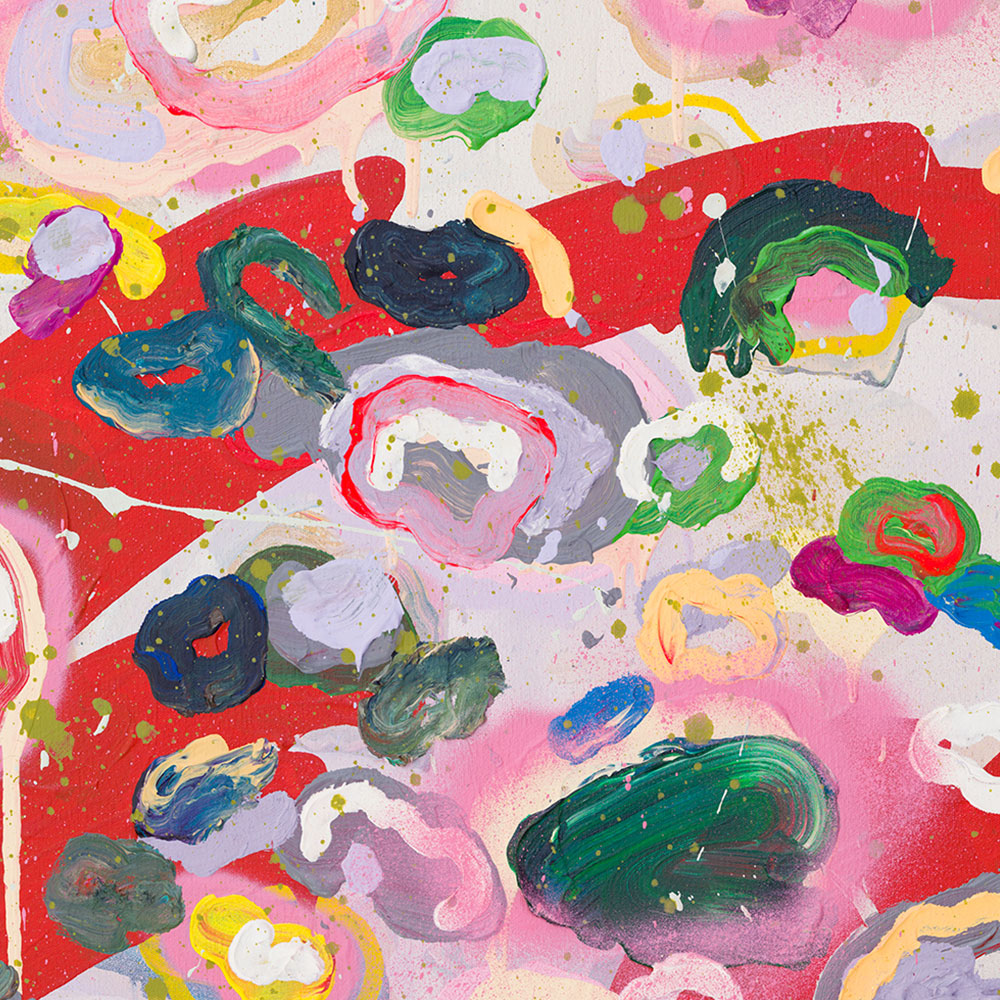 "Rise" - 102x200cm Acrylic Painting