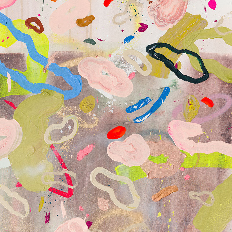 "Where It All Began" no4 - Mixed Media Painting