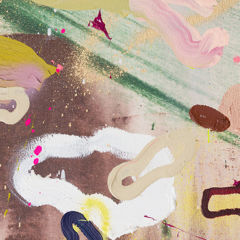 "Where It All Began" no1 - Mixed Media Painting