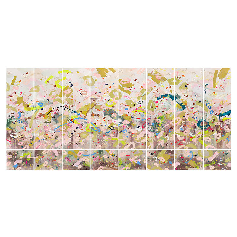 "Where It All Began" no16 - Mixed Media Painting