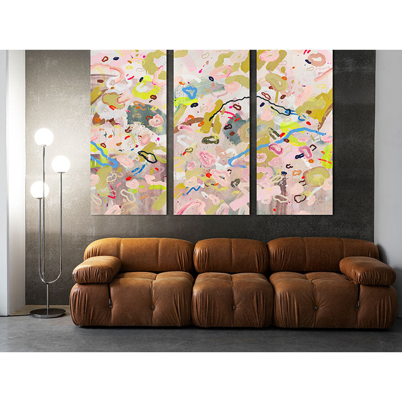 "Where It All Began" no3 - Mixed Media Painting