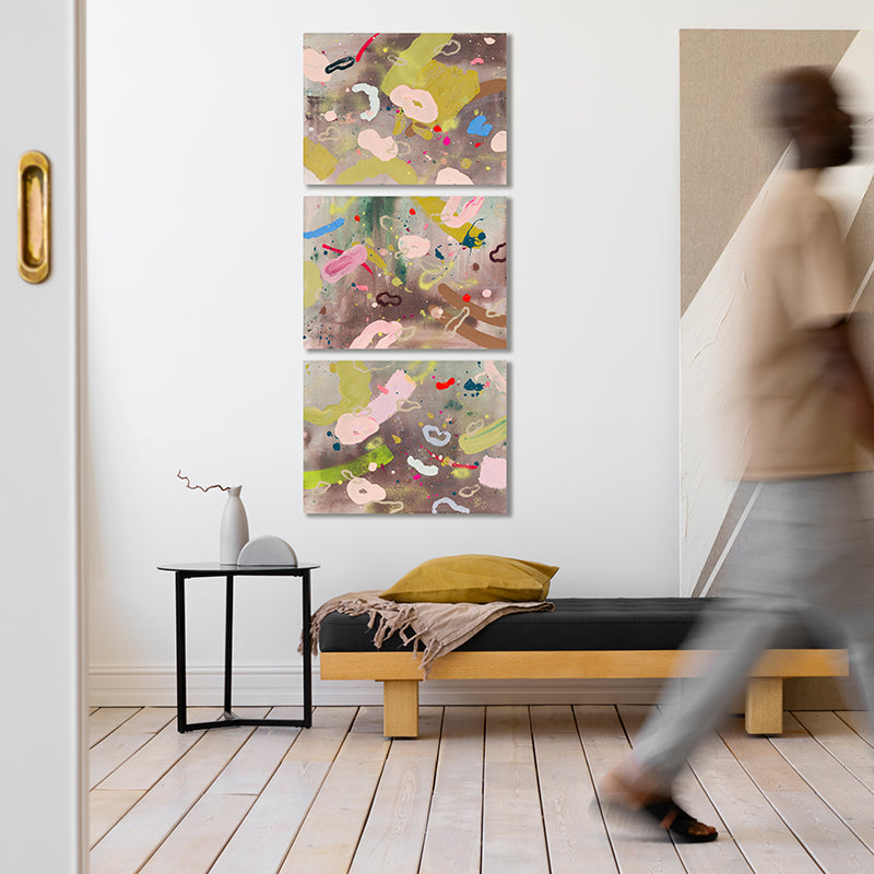 "Where It All Began" no11 - Mixed Media Painting