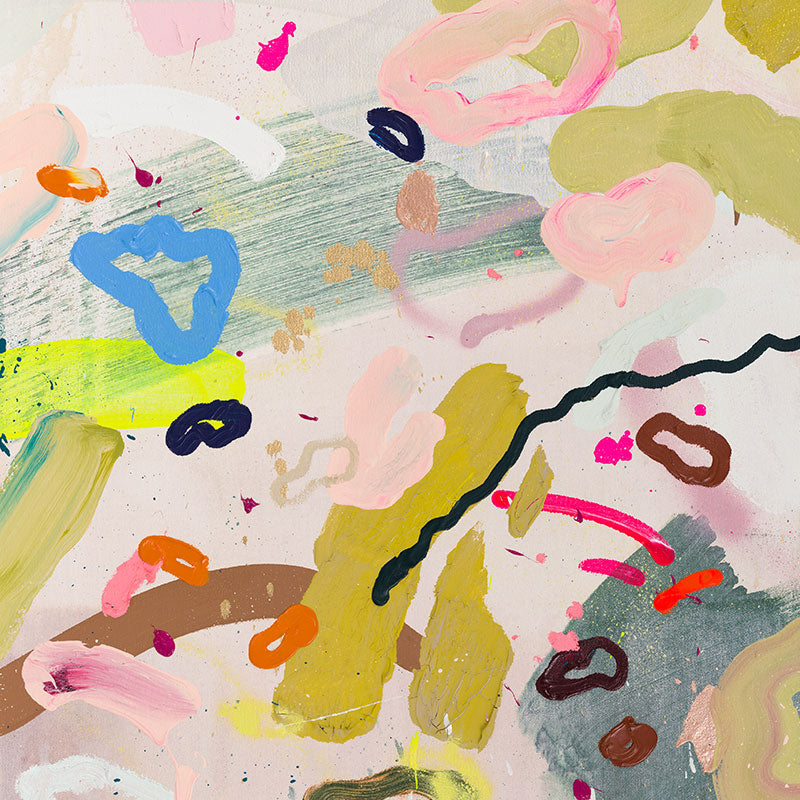 "Where It All Began" no2 - Mixed Media Painting