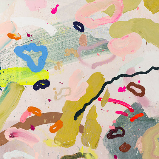 "Where It All Began" no2 - Mixed Media Painting