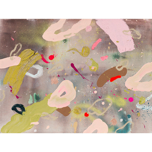 "Where It All Began" no10 - Mixed Media Painting