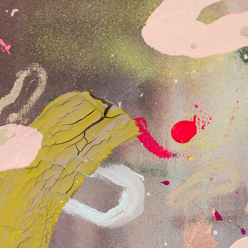 "Where It All Began" no10 - Mixed Media Painting