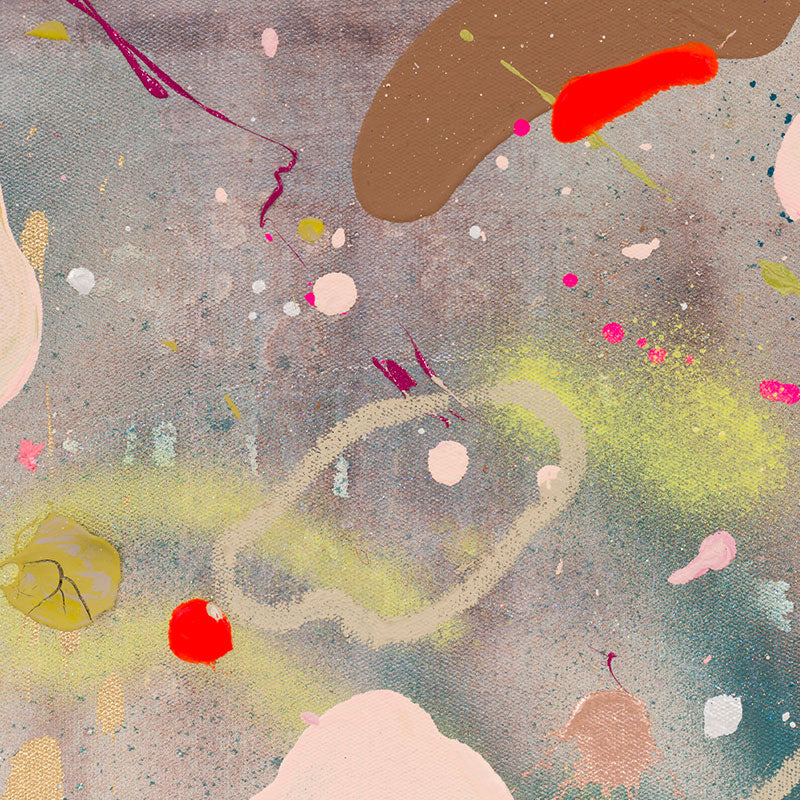 "Where It All Began" no10 - Mixed Media Painting