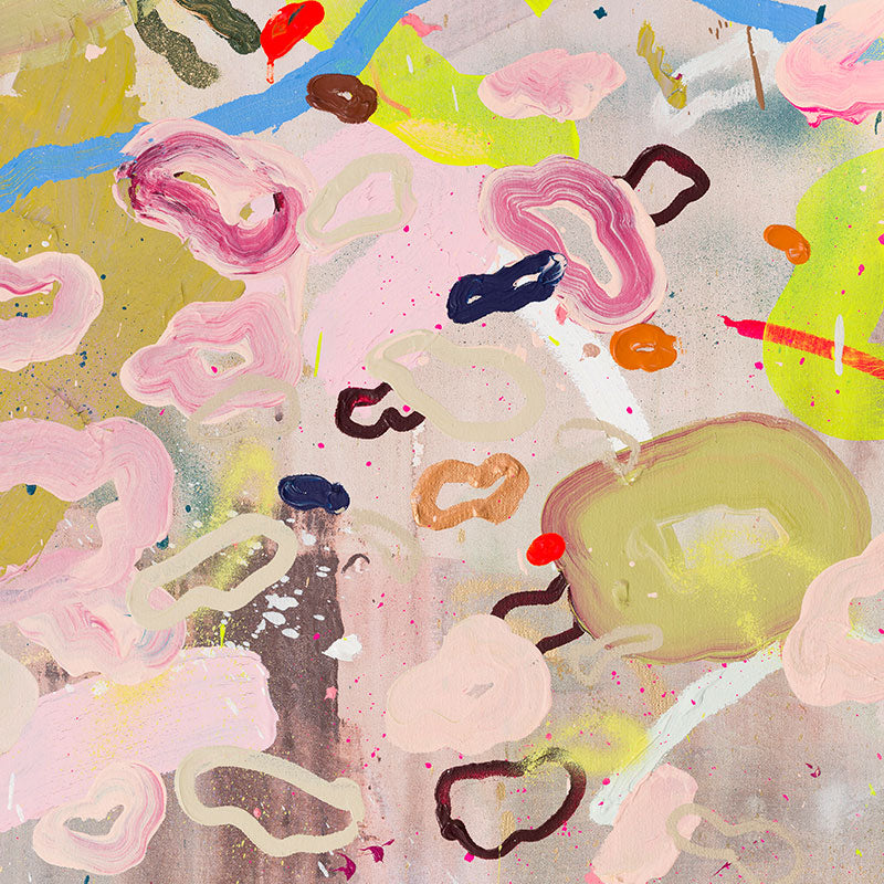 "Where It All Began" no3 - Mixed Media Painting