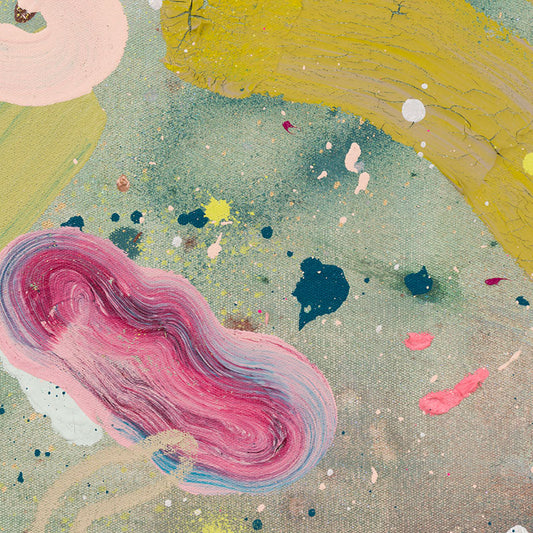 "Where It All Began" no11 - Mixed Media Painting