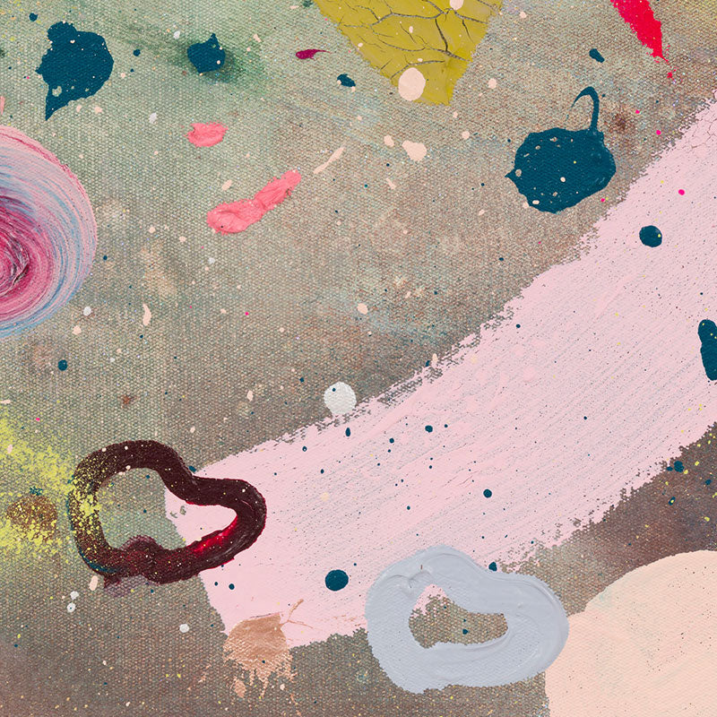 "Where It All Began" no11 - Mixed Media Painting