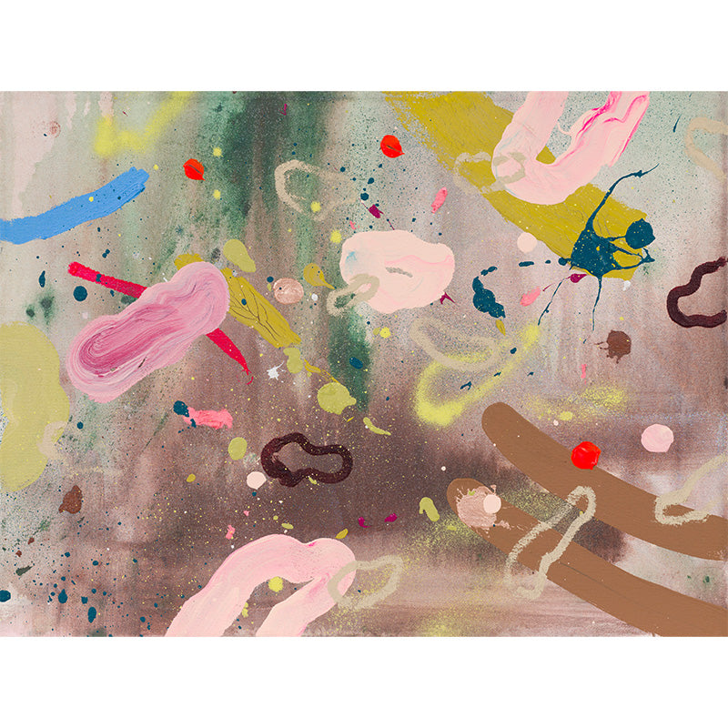 "Where It All Began" no12 - Mixed Media Painting