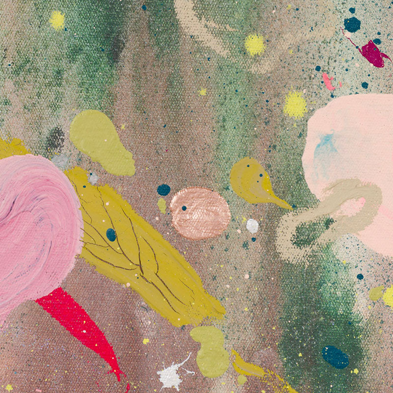 "Where It All Began" no12 - Mixed Media Painting