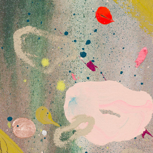 "Where It All Began" no12 - Mixed Media Painting