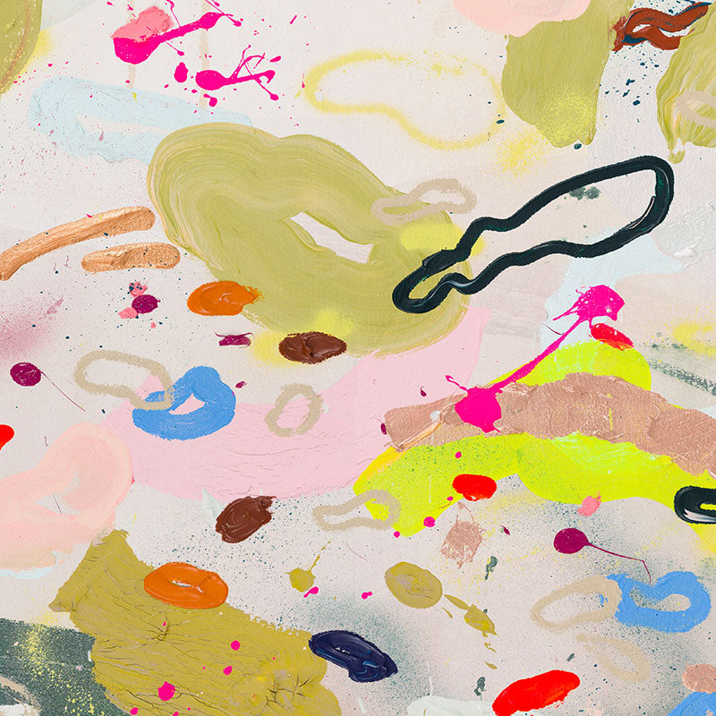 "Where It All Began" no5 - Mixed Media Painting