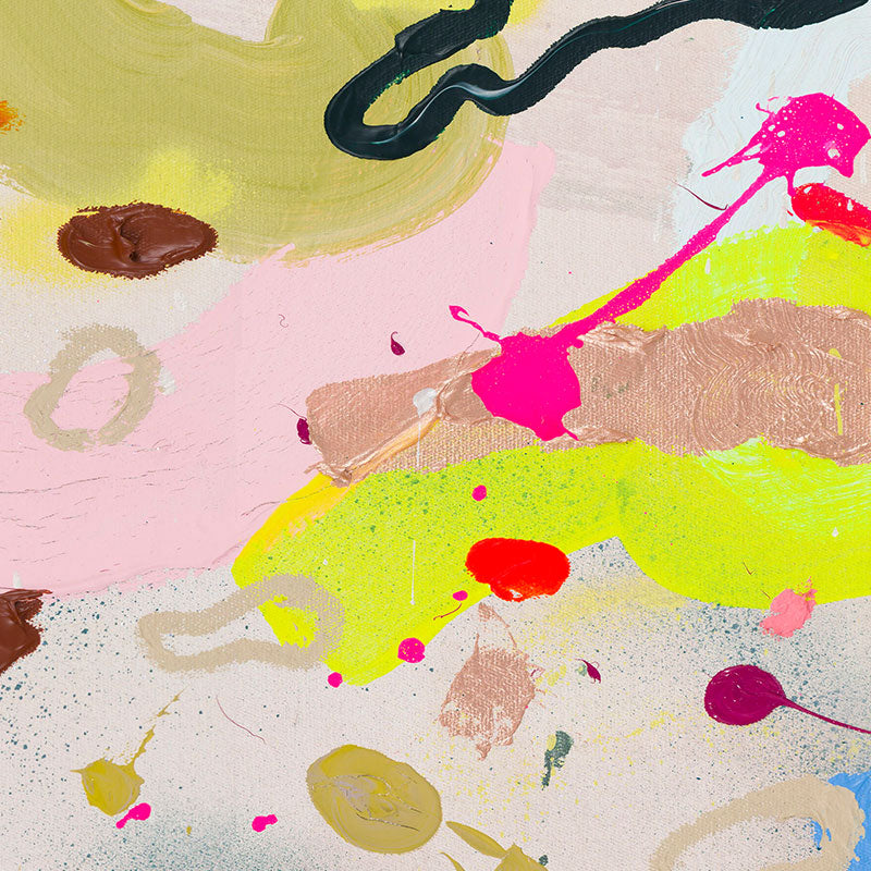 "Where It All Began" no5 - Mixed Media Painting