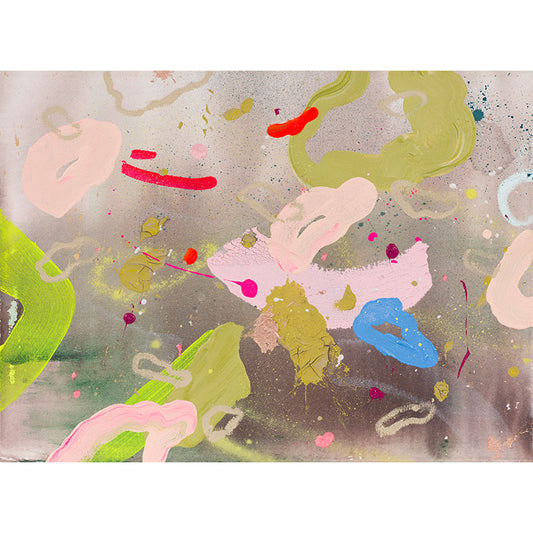 "Where It All Began" no13 - Mixed Media Painting