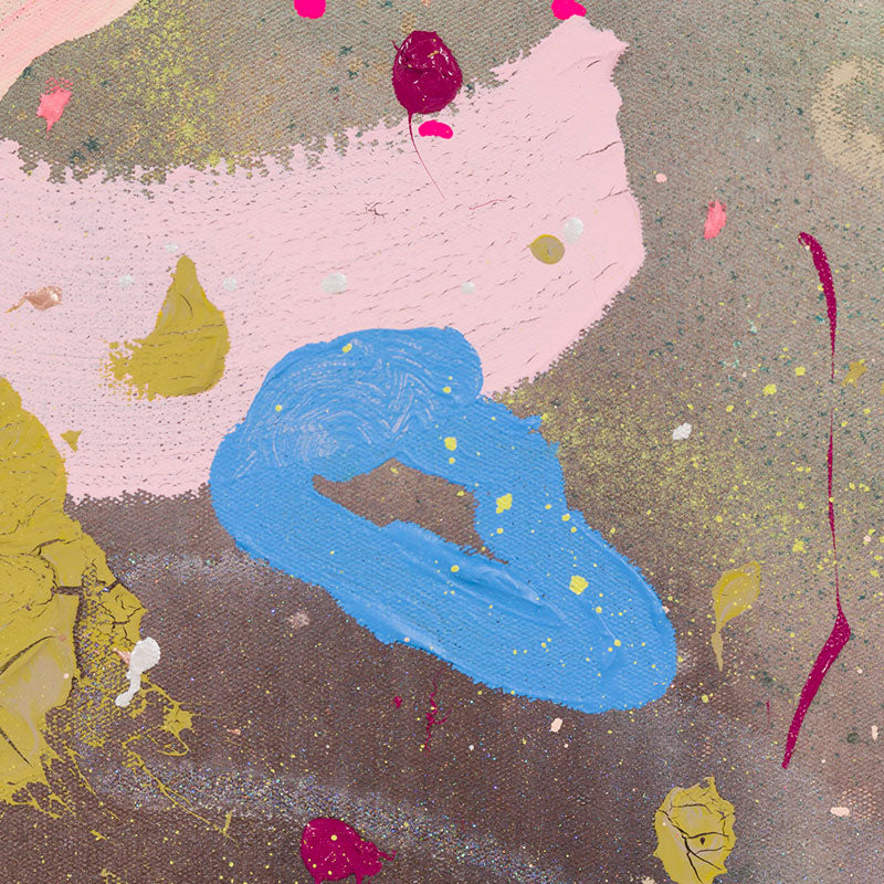 "Where It All Began" no13 - Mixed Media Painting