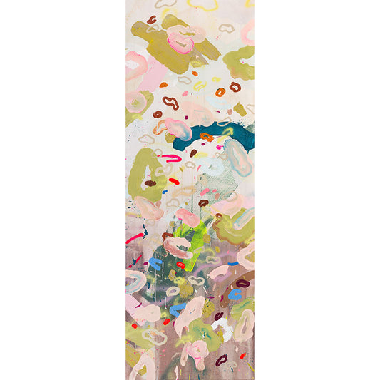 "Where It All Began" no6 - Mixed Media Painting