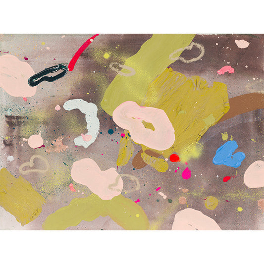 "Where It All Began" no14 - Mixed Media Painting