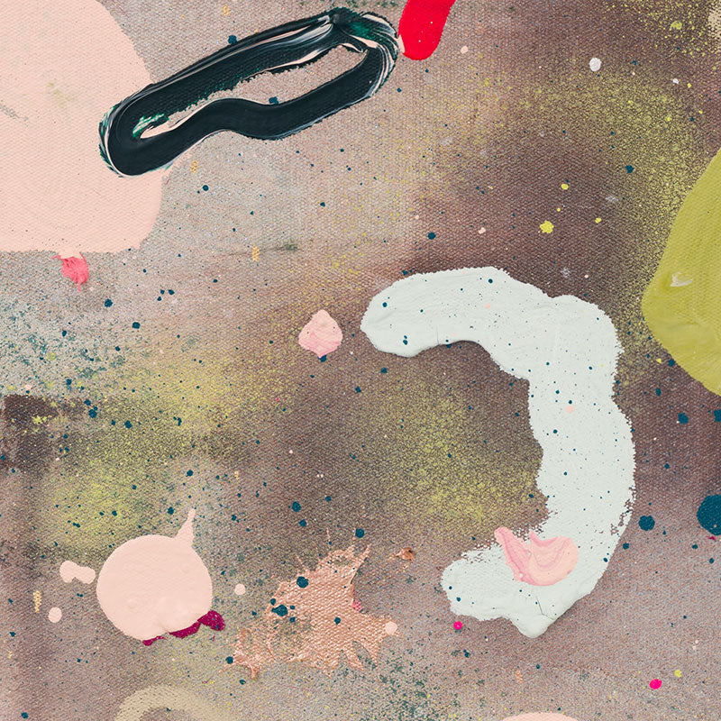 "Where It All Began" no14 - Mixed Media Painting