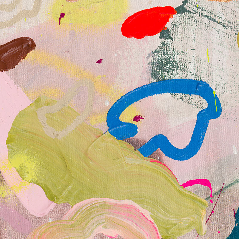 "Where It All Began" no7 - Mixed Media Painting