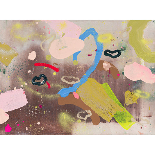 "Where It All Began" no15 - Mixed Media Painting