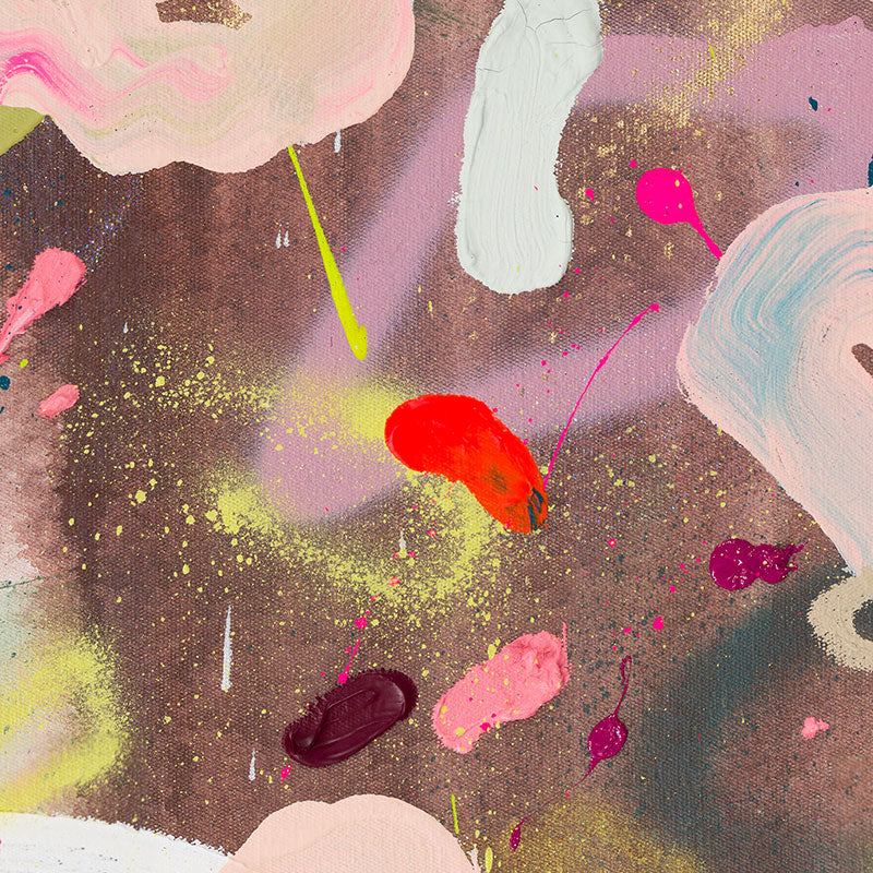 "Where It All Began" no8 - Mixed Media Painting