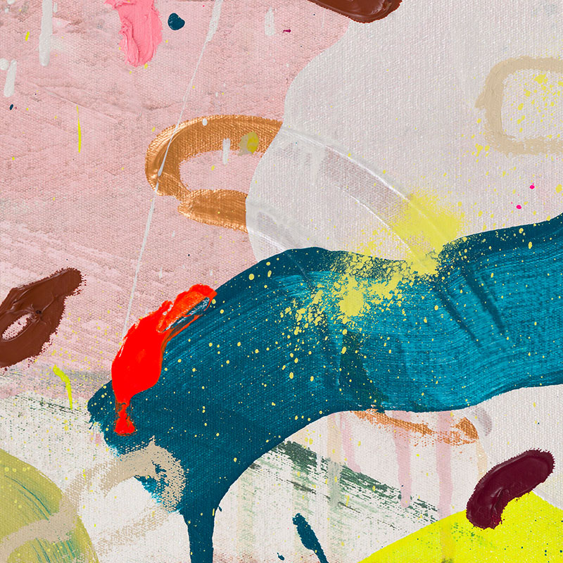 "Where It All Began" no8 - Mixed Media Painting