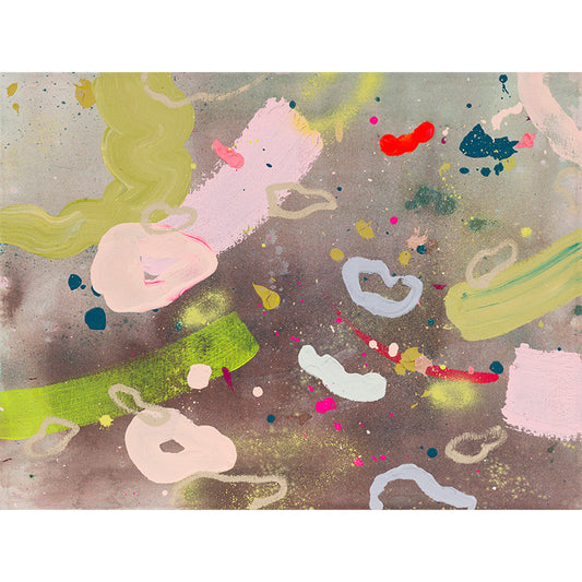 "Where It All Began" no16 - Mixed Media Painting