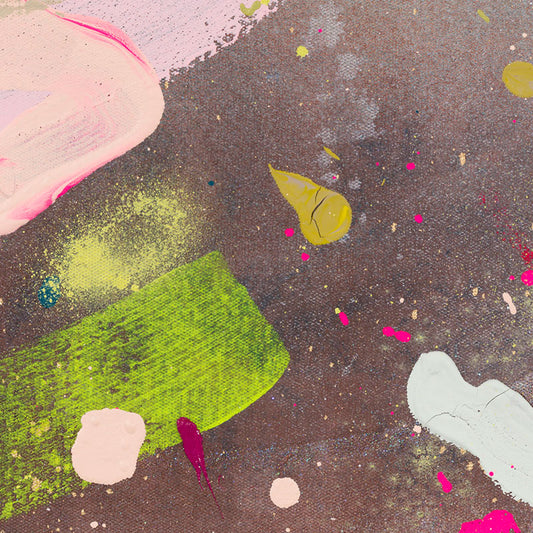 "Where It All Began" no16 - Mixed Media Painting