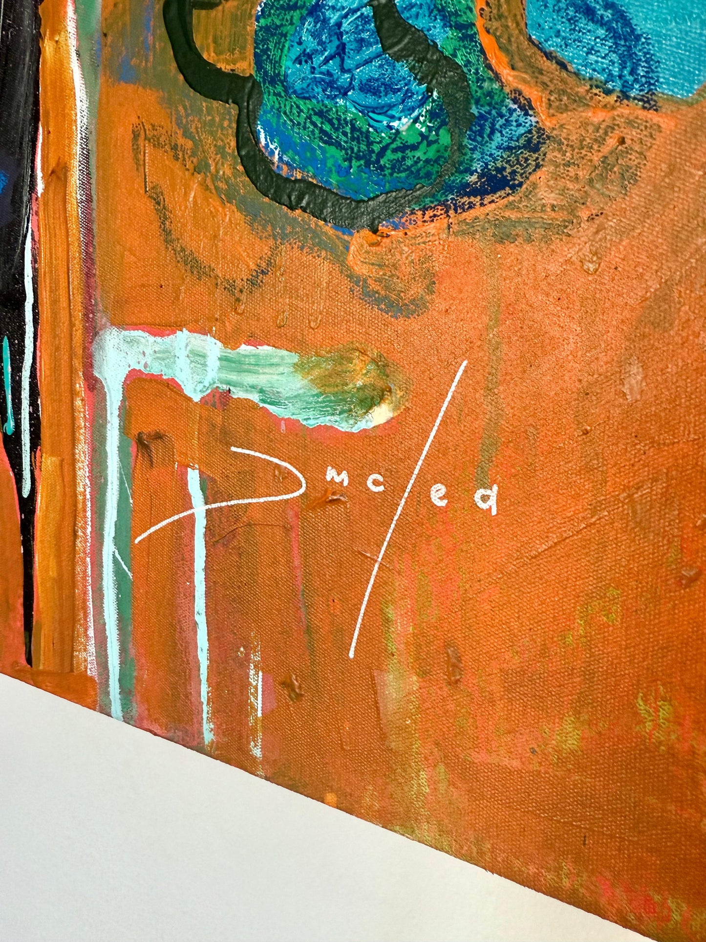"Wild Pulse" - 88x120cm Acrylic Painting