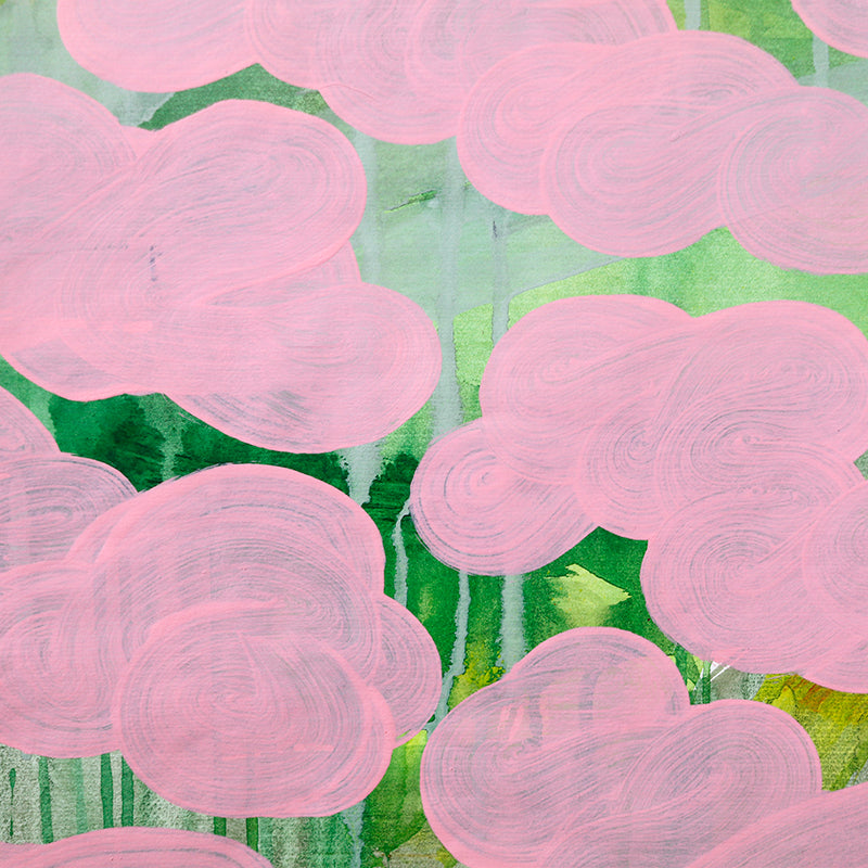 Paper Painting no13 - A2 Mixed Media Artwork