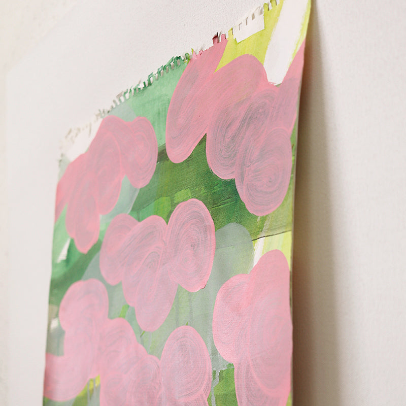 Paper Painting no13 - A2 Mixed Media Artwork