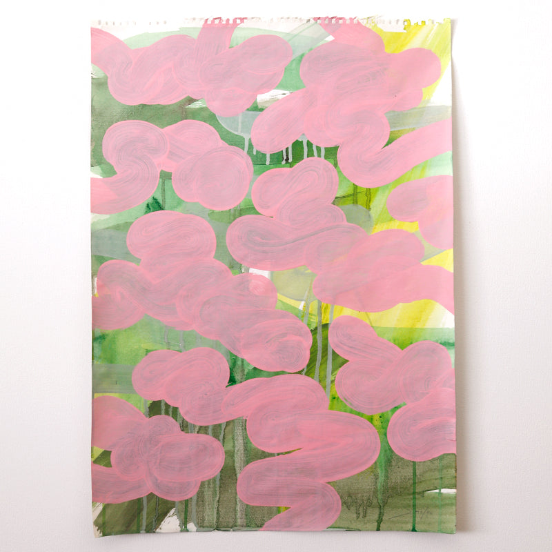 Paper Painting no14 - A2 Mixed Media Artwork