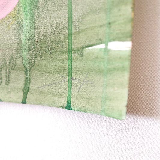 Paper Painting no14 - A2 Mixed Media Artwork