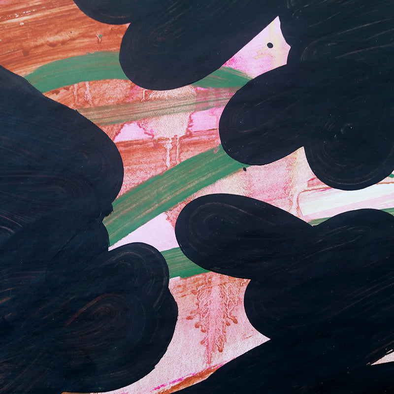 Paper Painting no17 - A2 Mixed Media Artwork