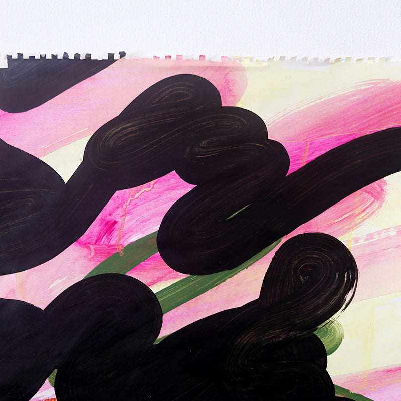 Paper Painting no17 - A2 Mixed Media Artwork