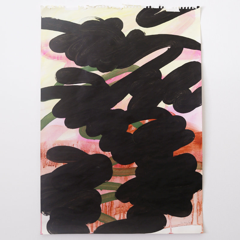 Paper Painting no18 - A2 Mixed Media Artwork