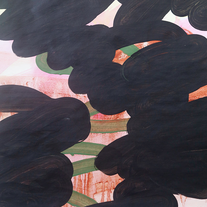 Paper Painting no18 - A2 Mixed Media Artwork