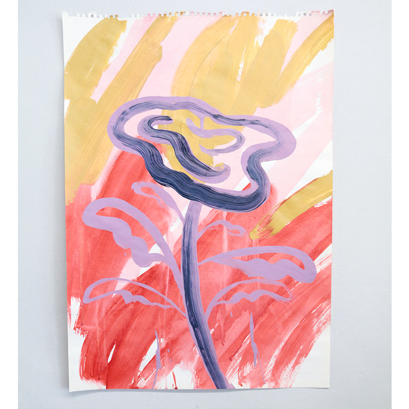 Paper Painting no27 - A2 Mixed Media Artwork