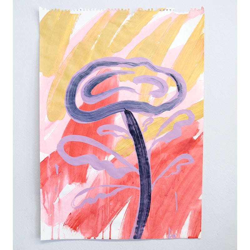 Paper Painting no28 - A2 Mixed Media Artwork