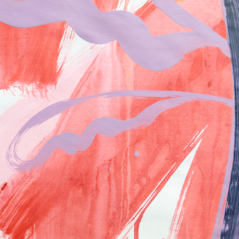 Paper Painting no28 - A2 Mixed Media Artwork