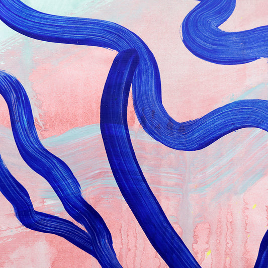 Paper Painting no33 - A2 Mixed Media Artwork