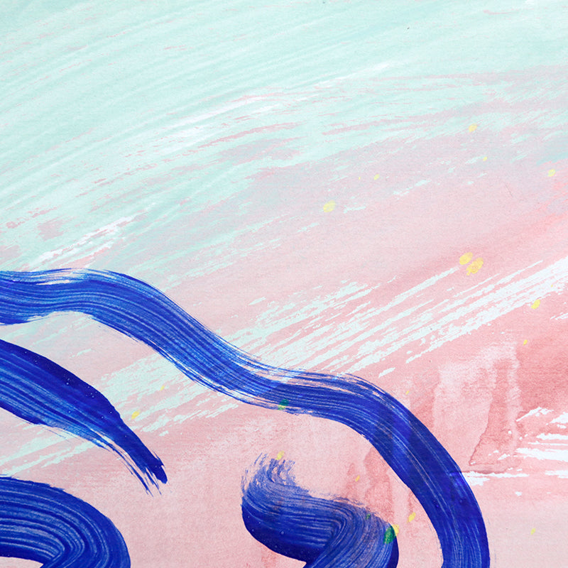 Paper Painting no33 - A2 Mixed Media Artwork